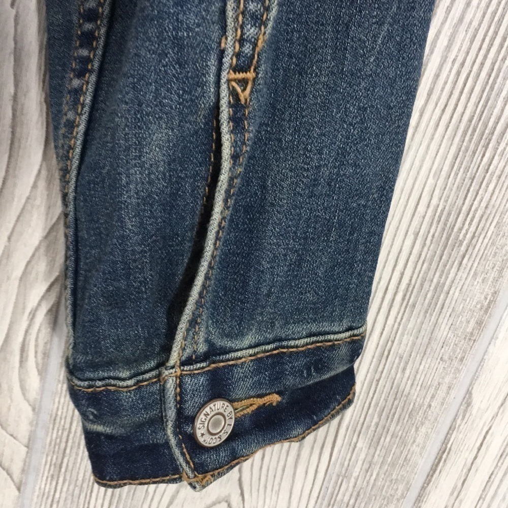 Girls Denim Jacket Levi Strauss & Co Signature XL - Picture 7 of 10